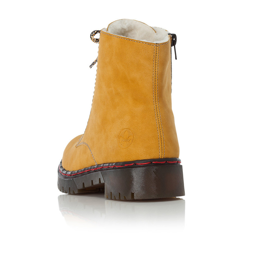 detail Dámská obuv RIEKER RIE-10300770-W1 žlutá