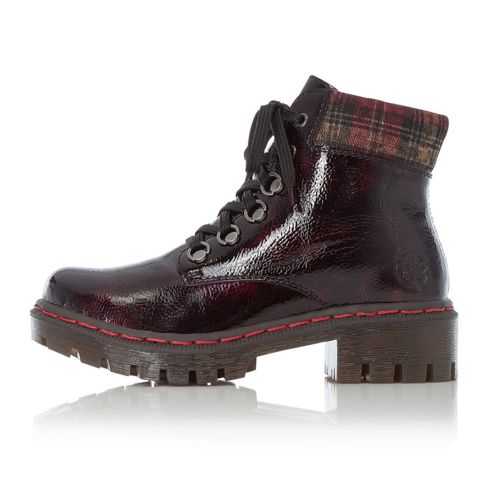 detail Dámská obuv RIEKER RIE-10300806-W0 červená