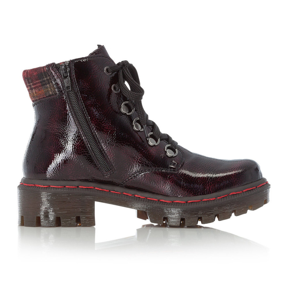 detail Dámská obuv RIEKER RIE-10300806-W0 červená