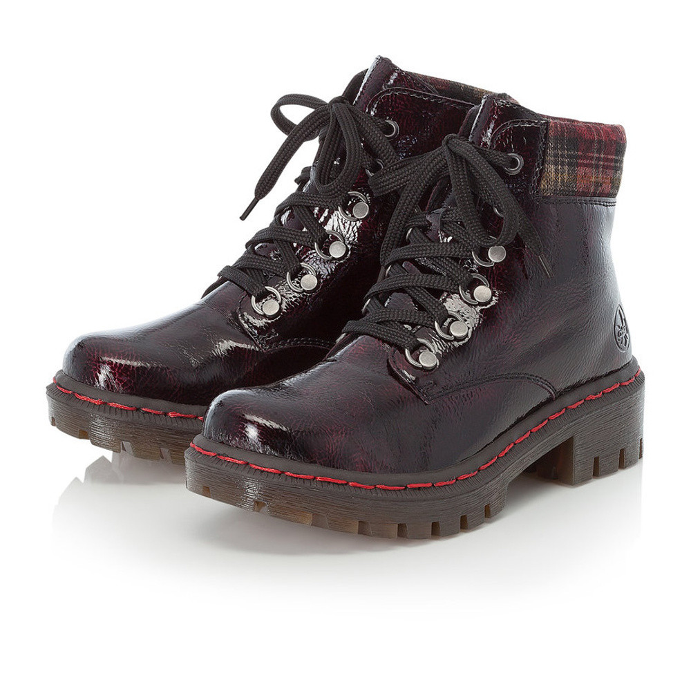 detail Dámská obuv RIEKER RIE-10300806-W0 červená