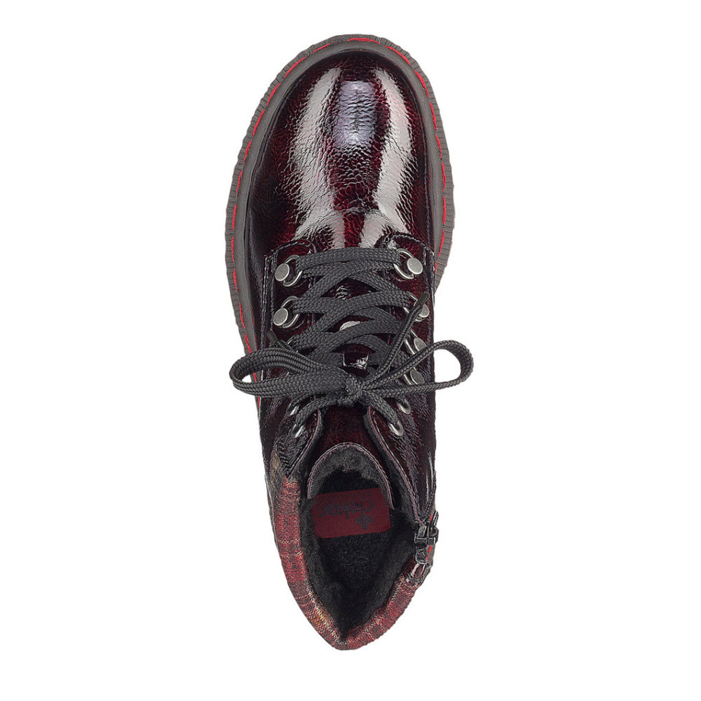 detail Dámská obuv RIEKER RIE-10300806-W0 červená