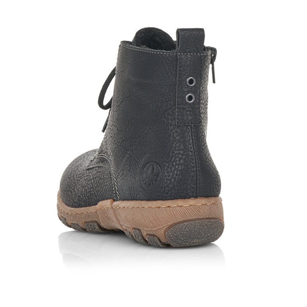 detail Dámská kotníková obuv RIEKER Z0112-00 černá W4