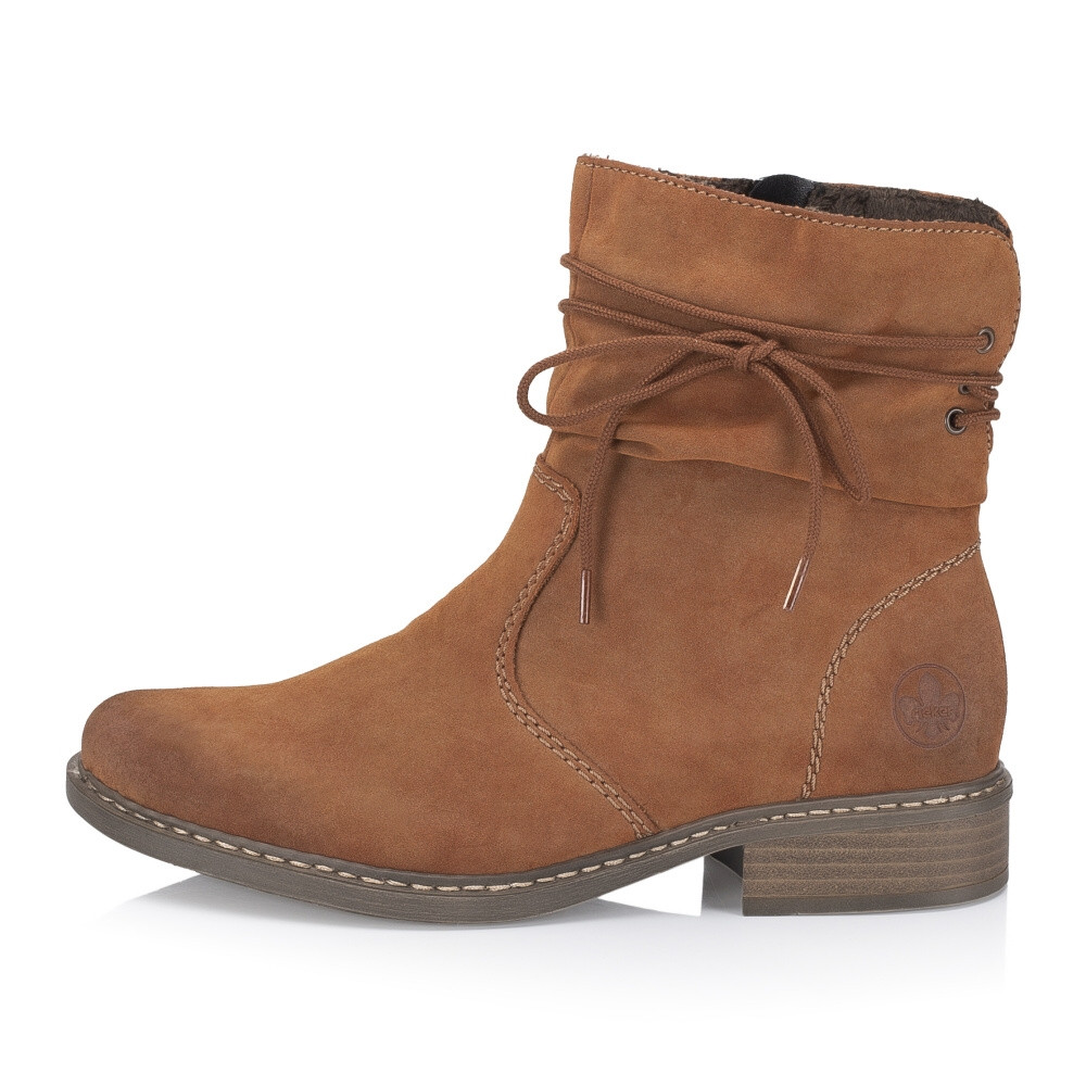 detail Dámská kotníková obuv RIEKER Z4197-24 hnědá W4