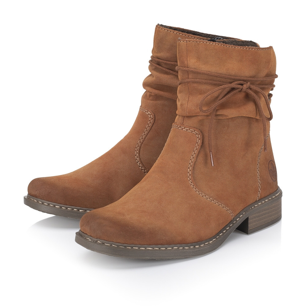 detail Dámská kotníková obuv RIEKER Z4197-24 hnědá W4