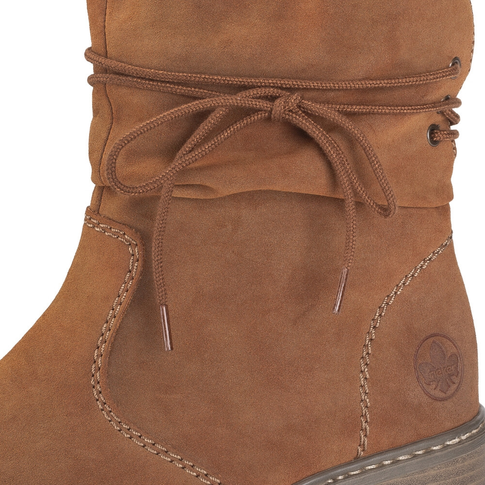 detail Dámská kotníková obuv RIEKER Z4197-24 hnědá W4