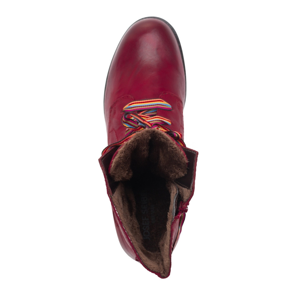 detail Dámská kotníková obuv JOSEF SEIBEL 76504 červená W1