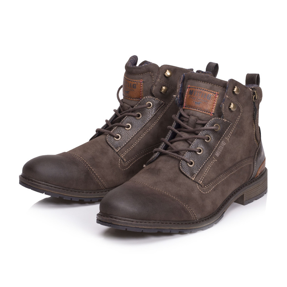 detail Pánská obuv MUSTANG MUS-10300919-W2 hnědá