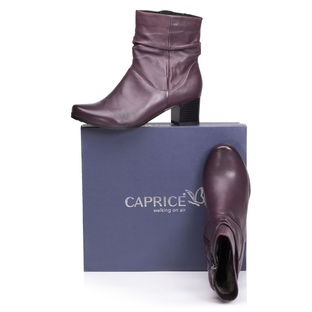 detail Dámská kotníková obuv CAPRICE 25364-23 552 vínová