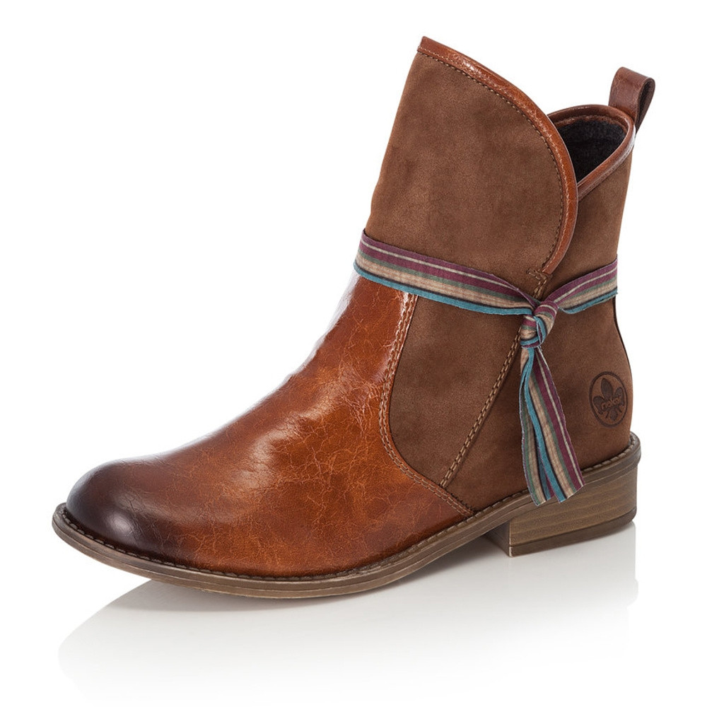 detail Dámská obuv RIEKER RIE-10301016-W0 hnědá