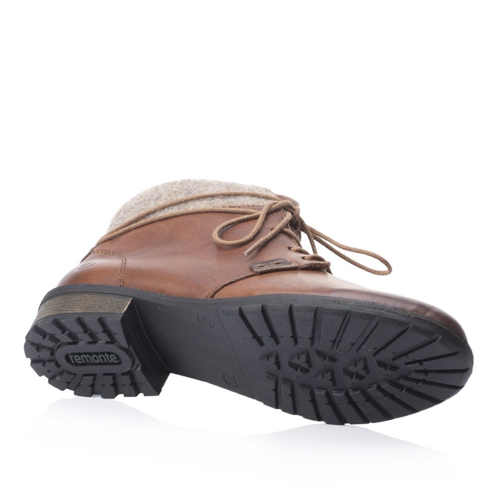 detail Dámská obuv REMONTE RIE-10301062-W2 hnědá