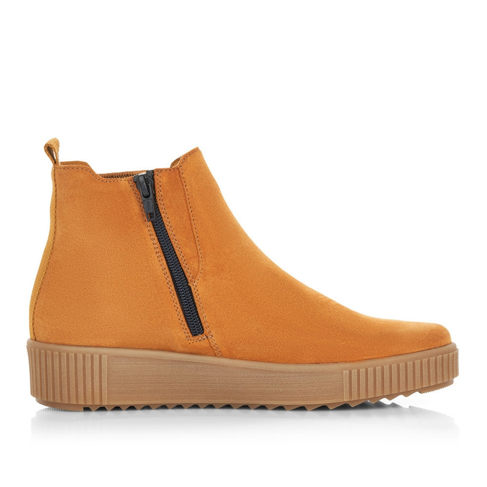 detail Dámska členková obuv REMONTE R7994-68 žltá W0