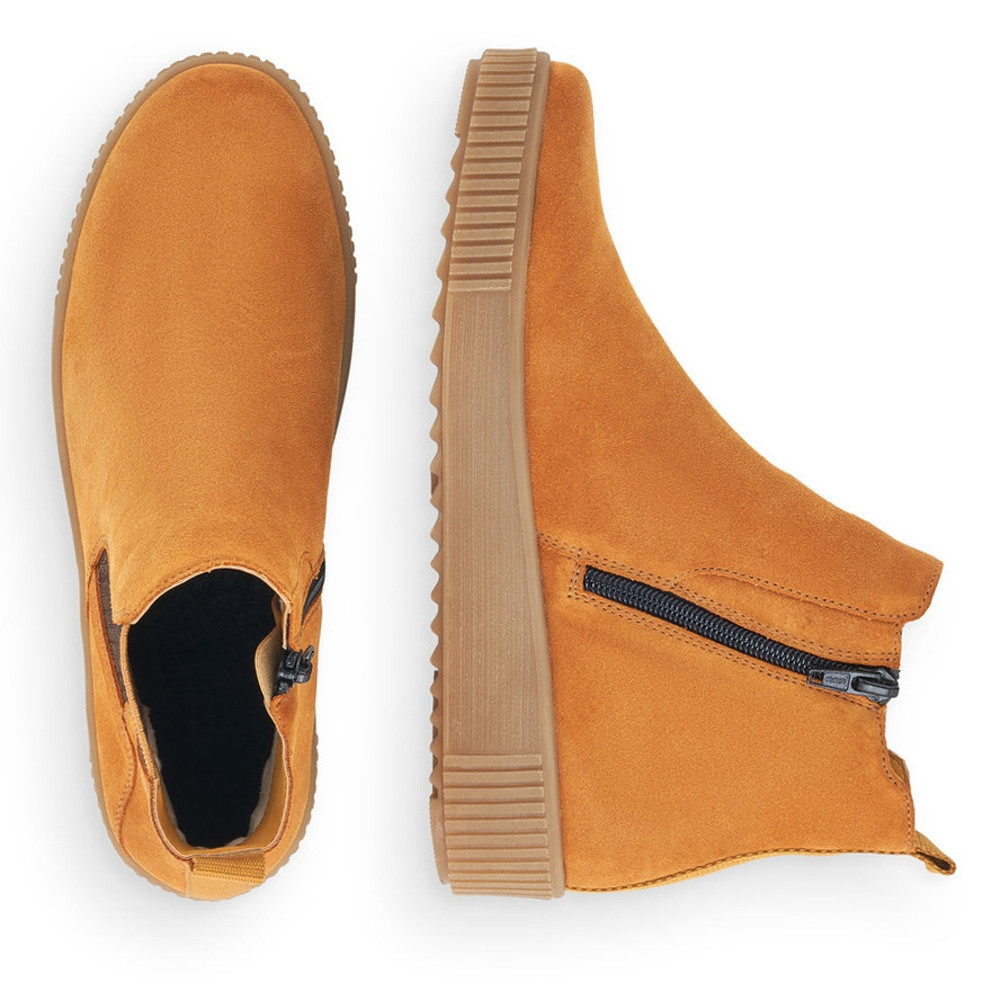 detail Dámska členková obuv REMONTE R7994-68 žltá W0