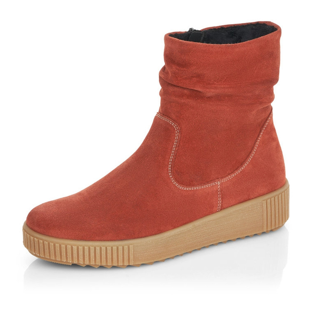 detail Dámská kotníková obuv REMONTE R7993-38 oranžová W0