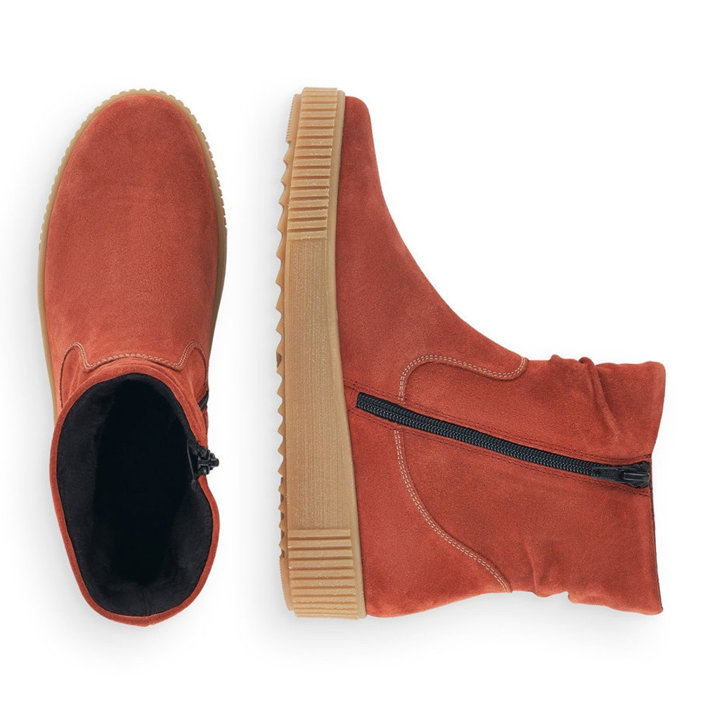 detail Dámska členková obuv REMONTE R7993-38 oranžová W0