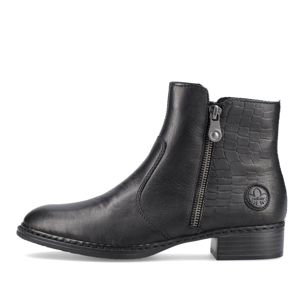 detail Dámská obuv RIEKER RIE-10301082-W2 černá