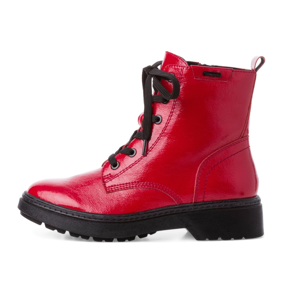 detail Dámská kotníková obuv TAMARIS 25252-27-520 červená W1