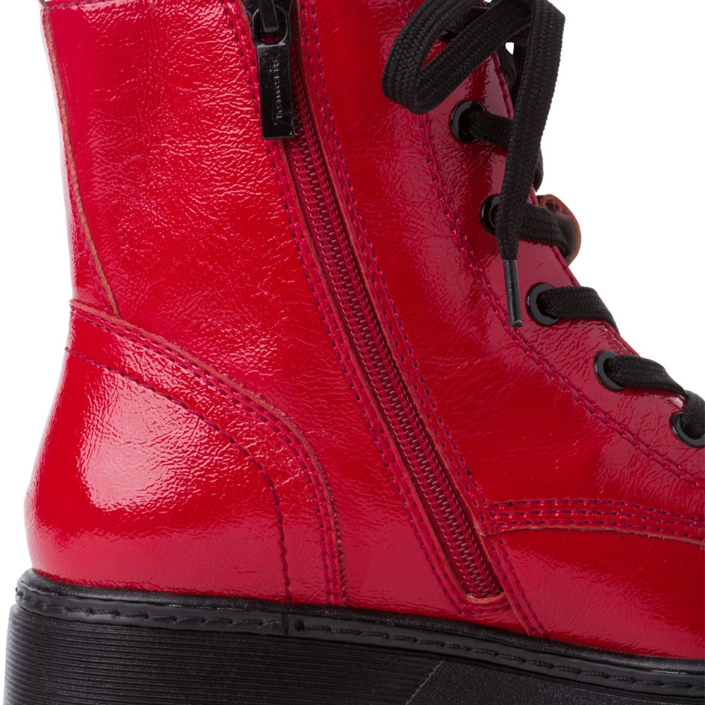 detail Dámská kotníková obuv TAMARIS 25252-27-520 červená W1