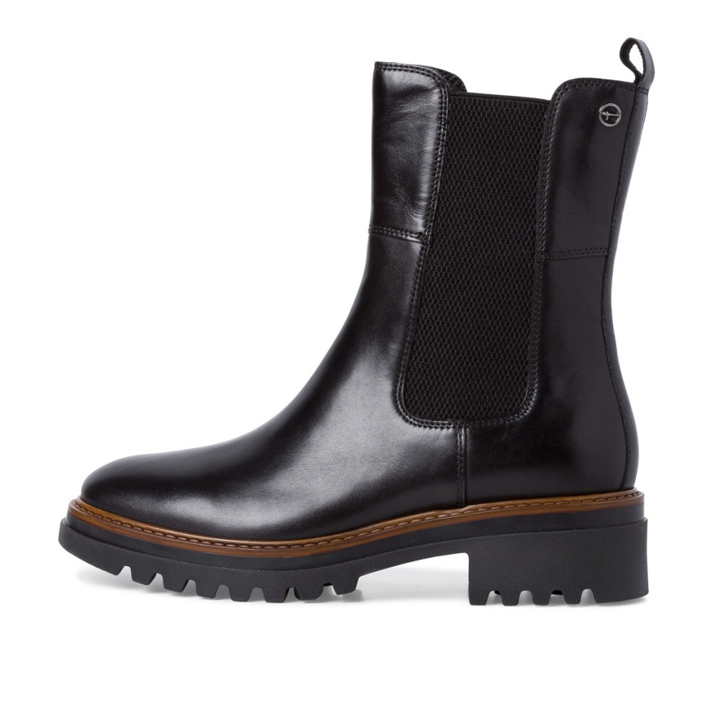 detail Dámská kotníková obuv TAMARIS 25443-27-001 černá W1