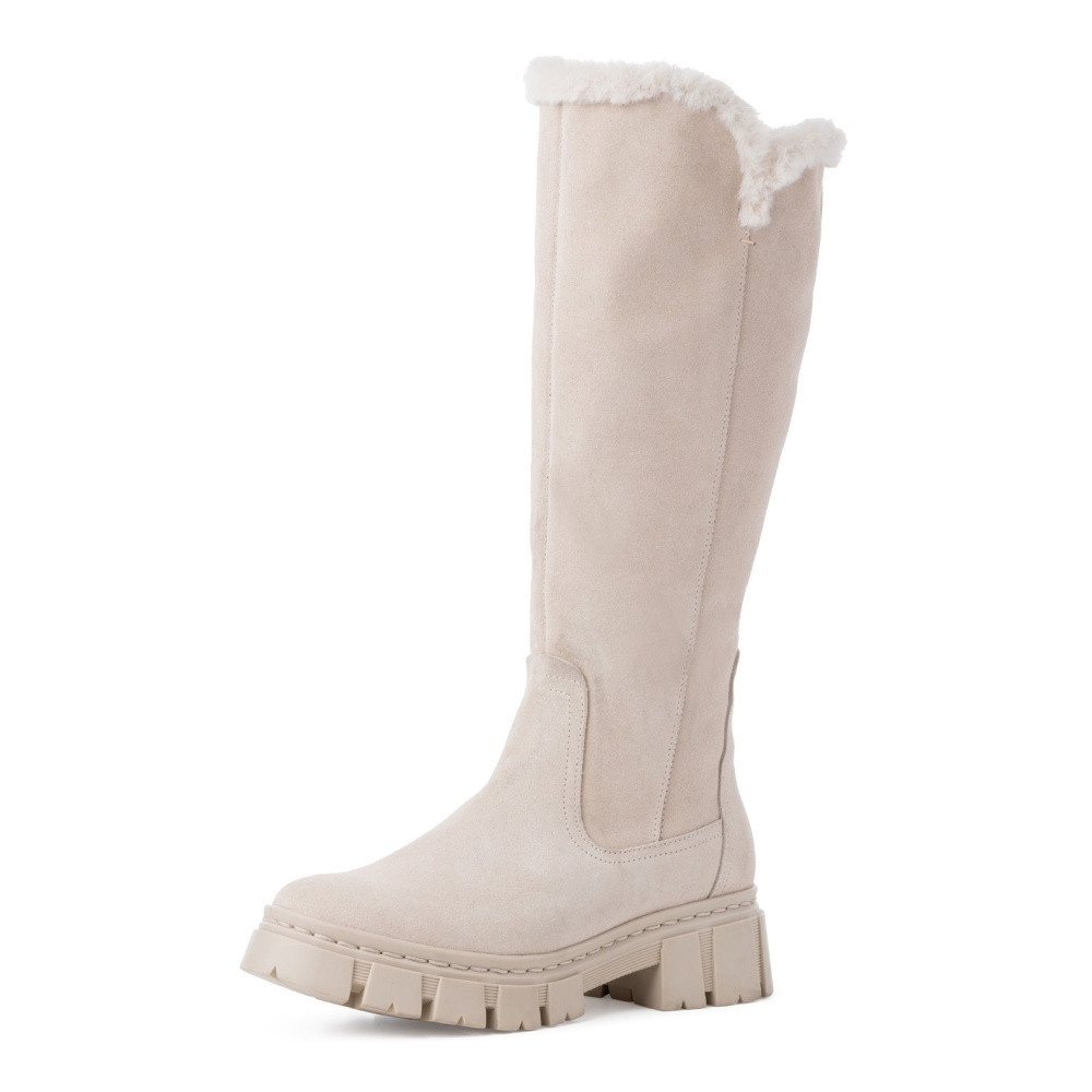 detail Dámské kozačky TAMARIS TAM-10301425-W1 béžová