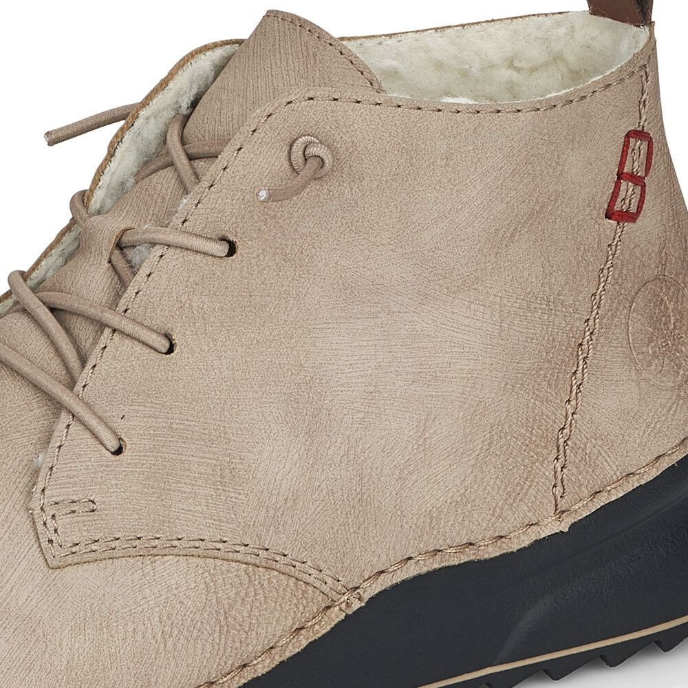 detail Dámska členková obuv RIEKER 51510-60 béžová W4