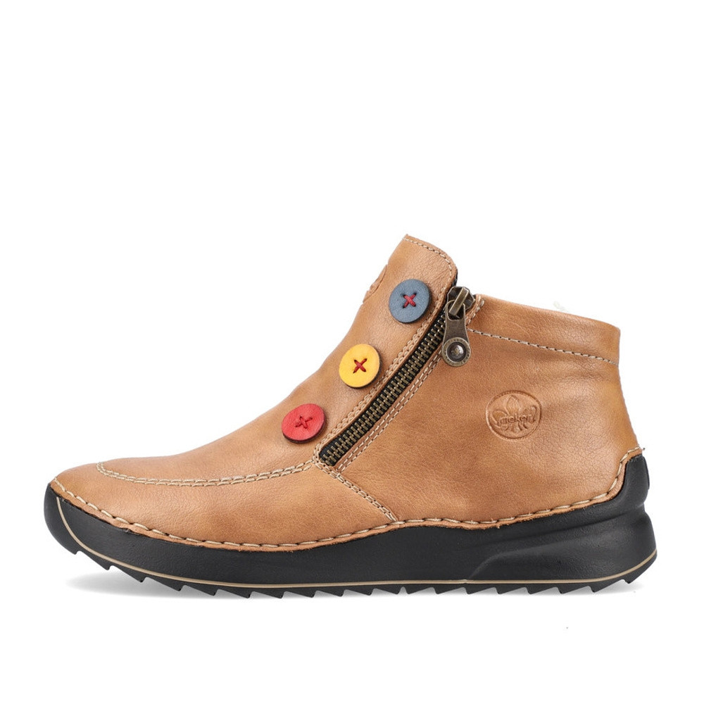 detail Dámská obuv RIEKER RIE-10301460-W1 hnědá