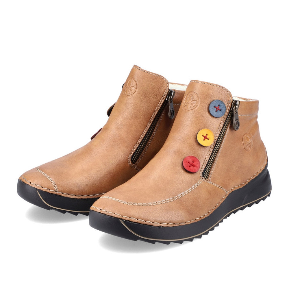 detail Dámská obuv RIEKER RIE-10301460-W1 hnědá