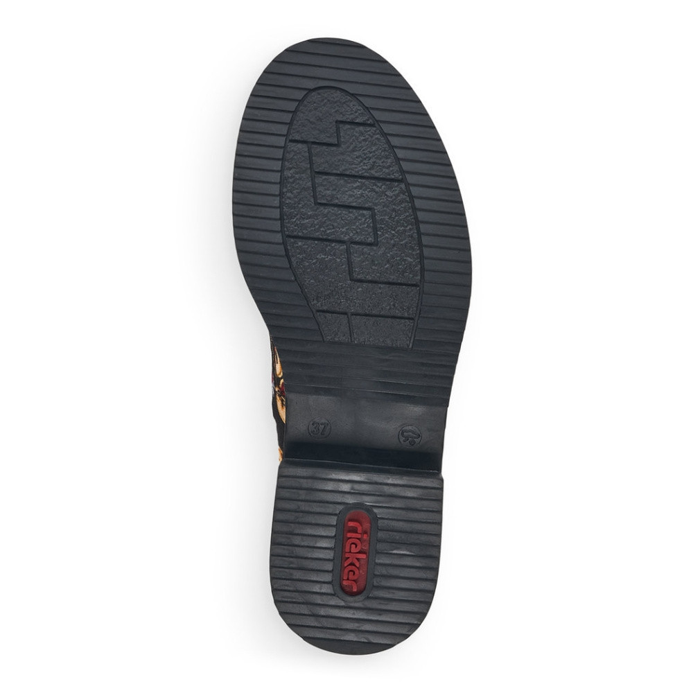 detail Dámska členková obuv RIEKER 70010-90 multicolor W1