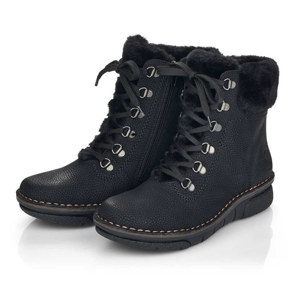 detail Dámská obuv RIEKER RIE-10301489-W1 černá