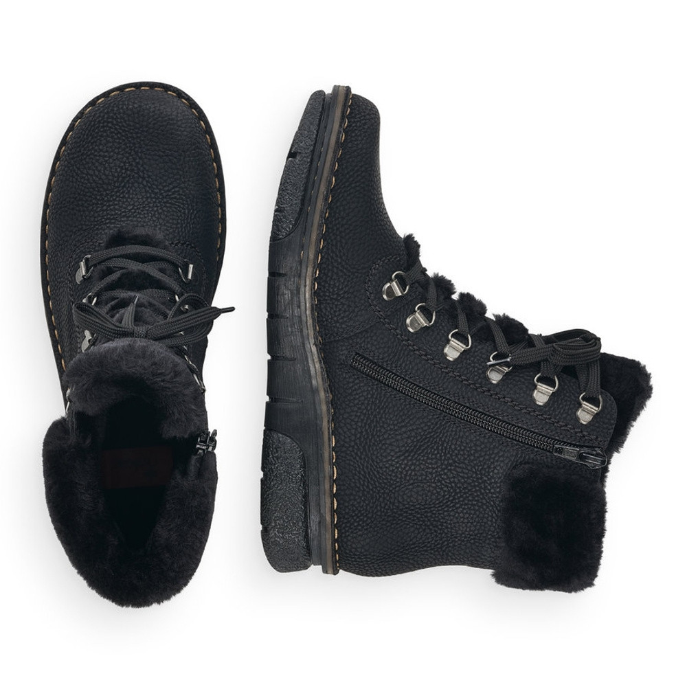 detail Dámská obuv RIEKER RIE-10301489-W1 černá