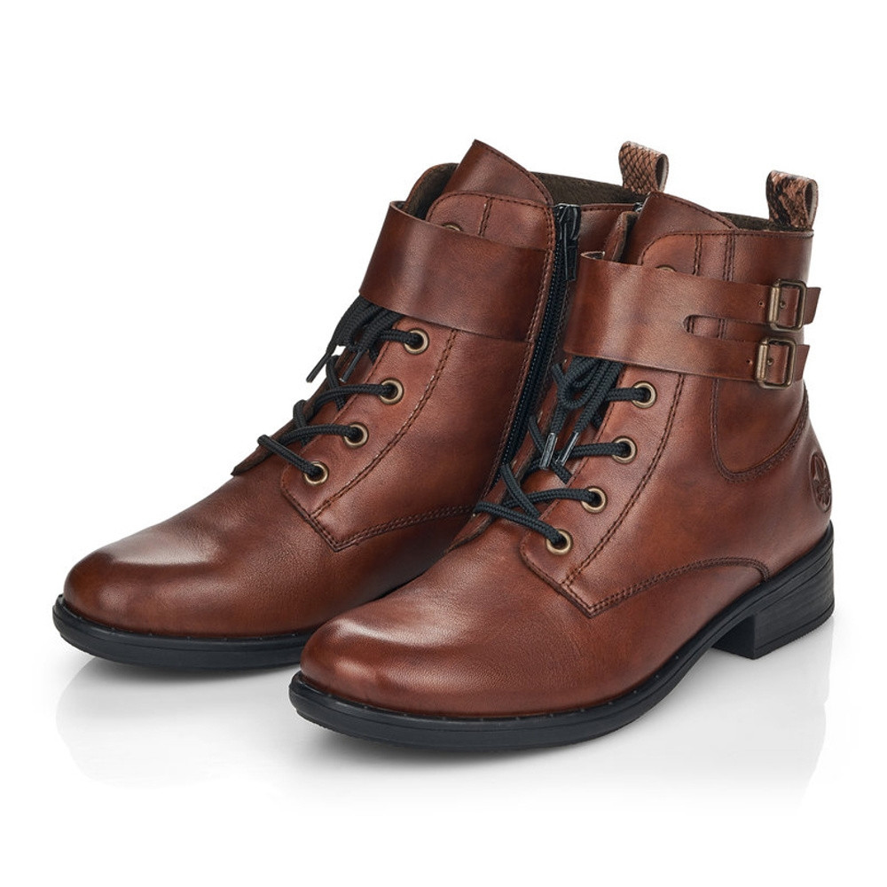 detail Dámská obuv RIEKER RIE-10301500-W1 hnědá