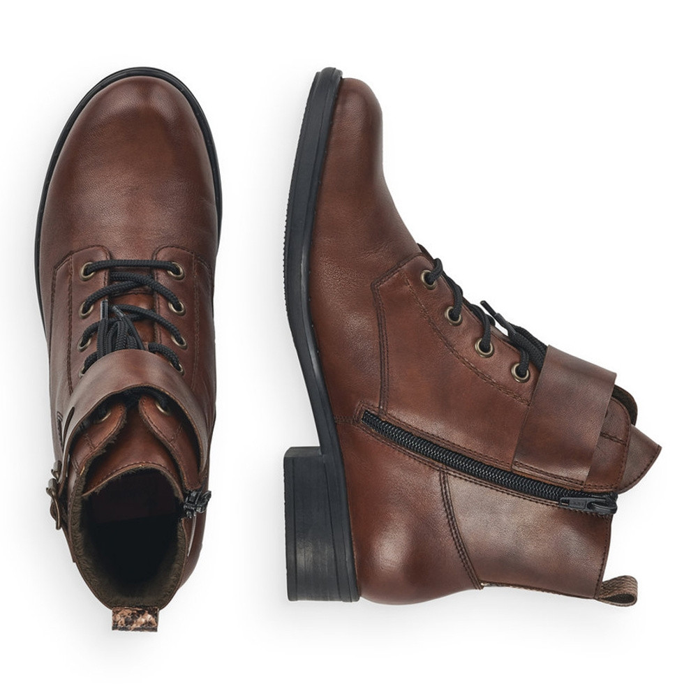 detail Dámská obuv RIEKER RIE-10301500-W1 hnědá