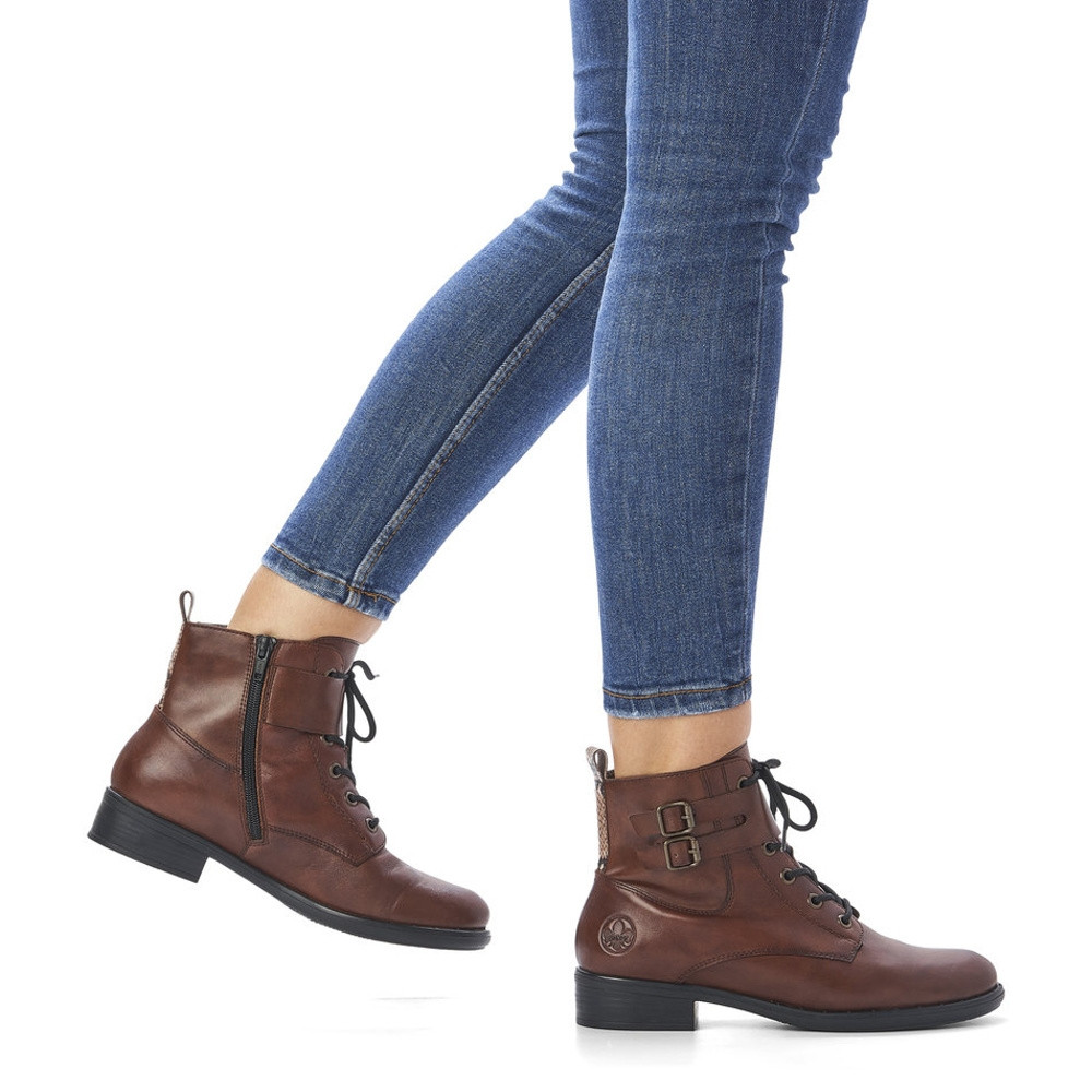 detail Dámská obuv RIEKER RIE-10301500-W1 hnědá