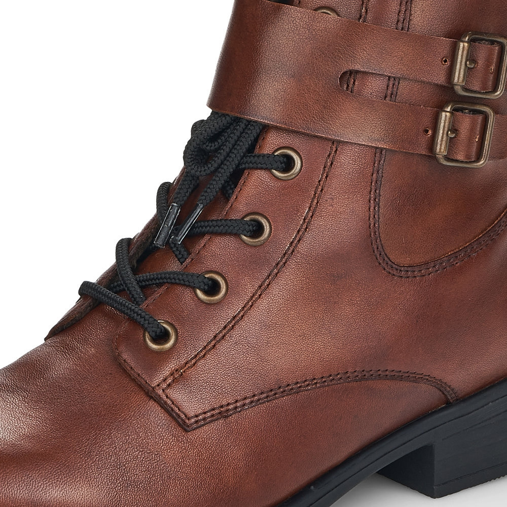 detail Dámská obuv RIEKER RIE-10301500-W1 hnědá