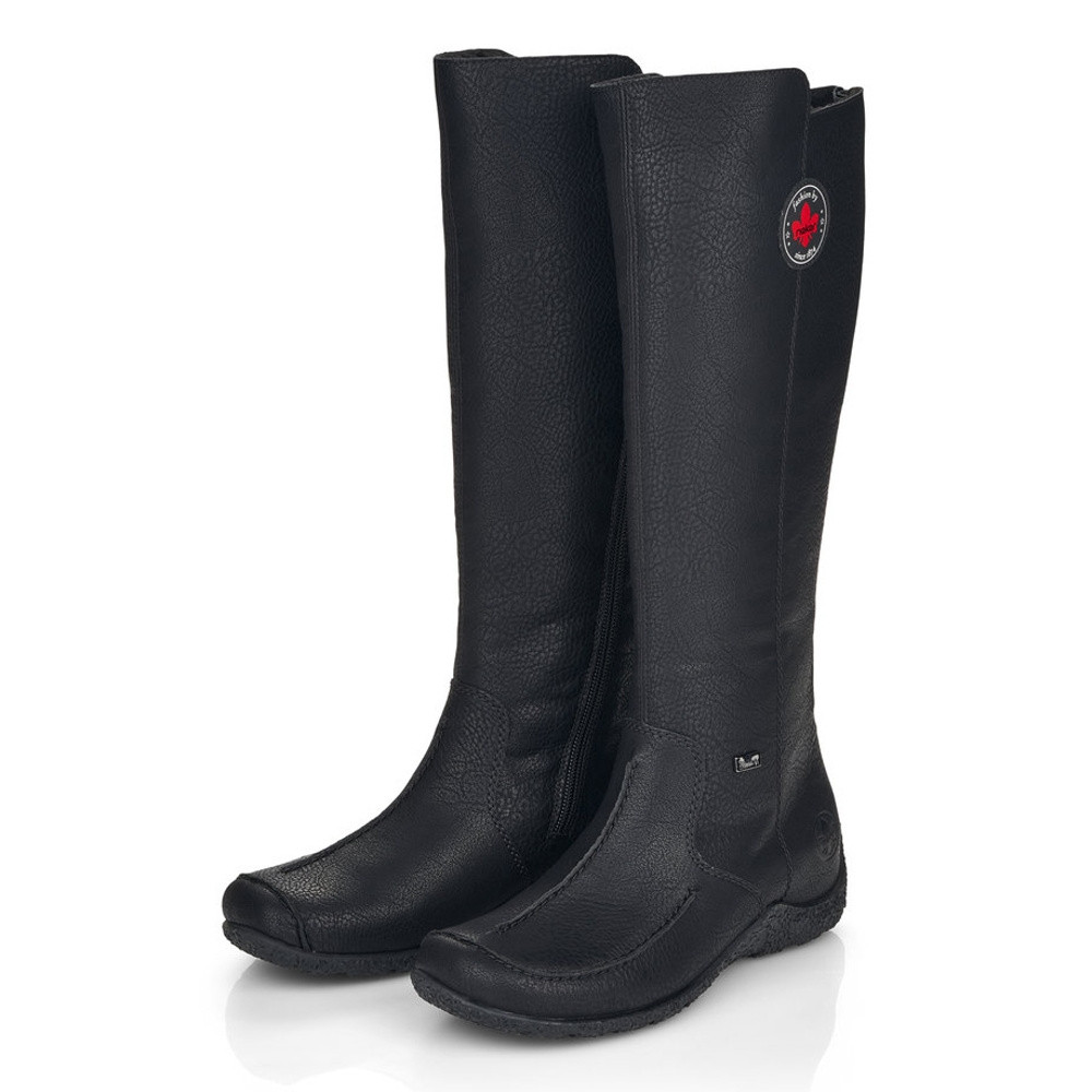 detail Dámské kozačky RIEKER RIE-10301503-W1 černá