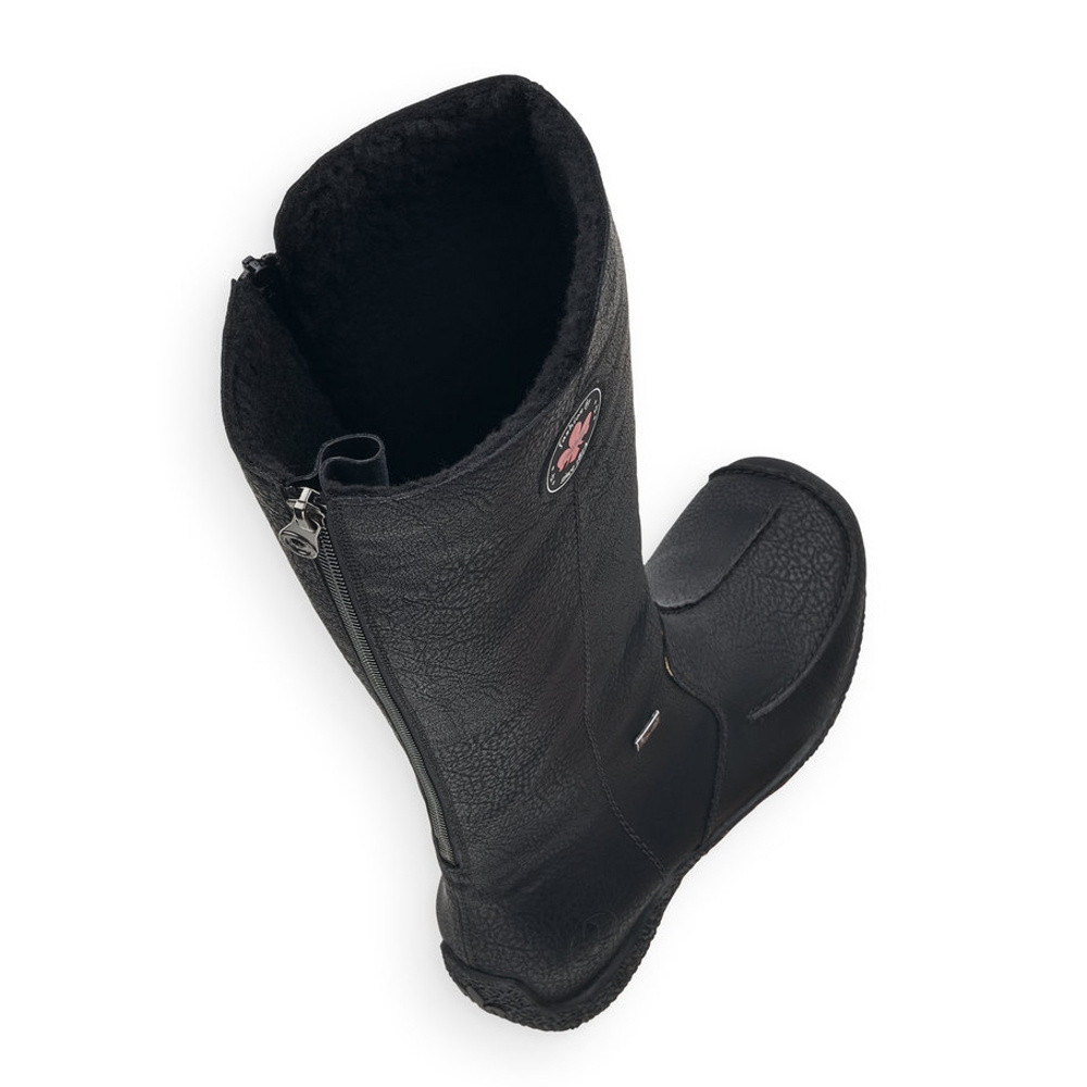 detail Dámské kozačky RIEKER RIE-10301503-W1 černá