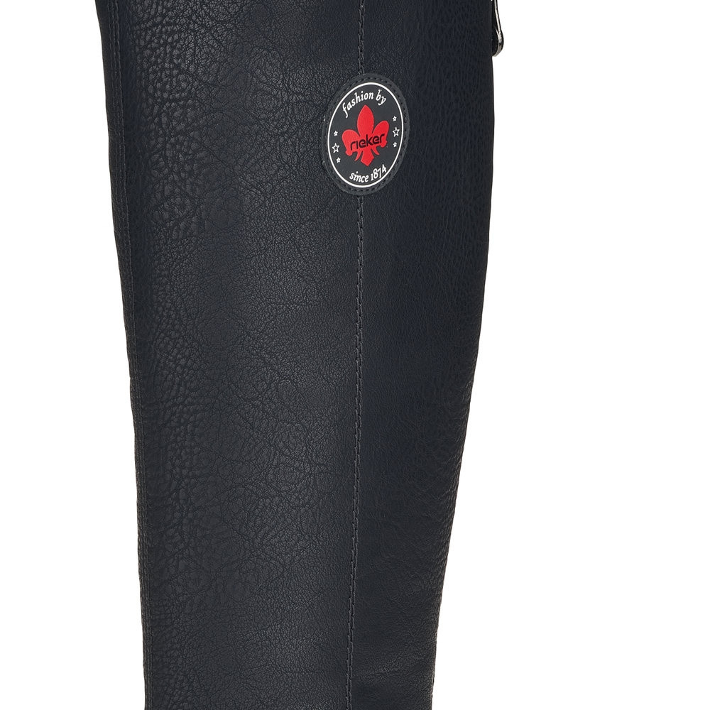 detail Dámské kozačky RIEKER RIE-10301503-W1 černá