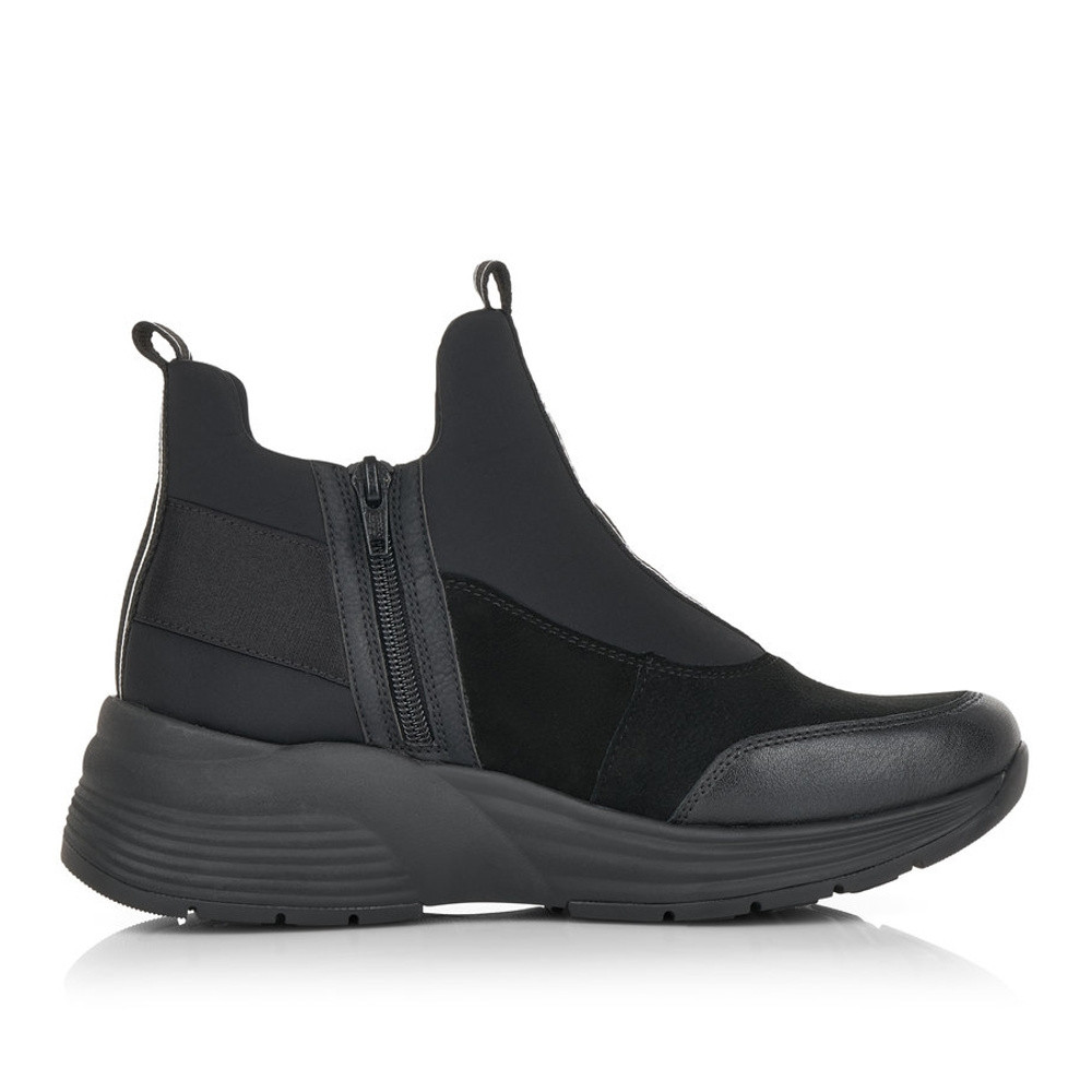 detail Dámská kotníková obuv REMONTE D6670-02 černá W1