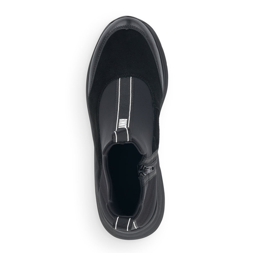 detail Dámská kotníková obuv REMONTE D6670-02 černá W1