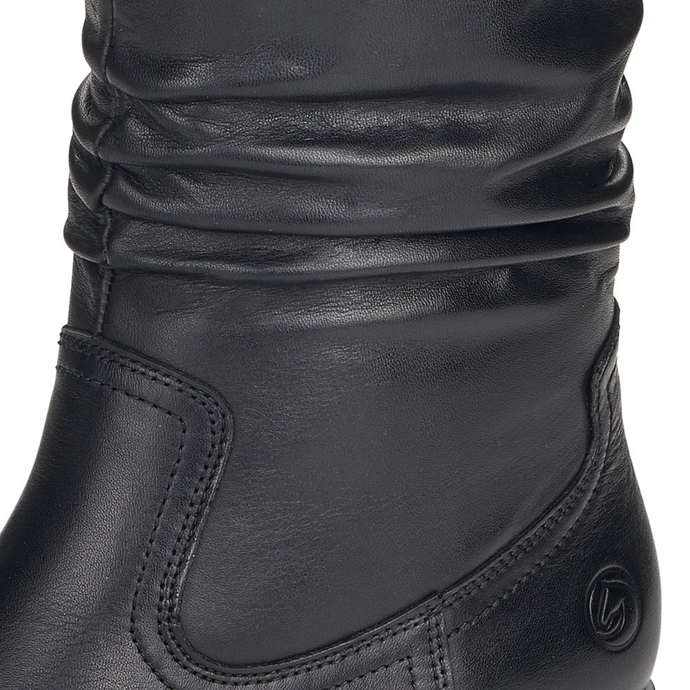 detail Dámská kotníková obuv REMONTE D6886-01 černá W3
