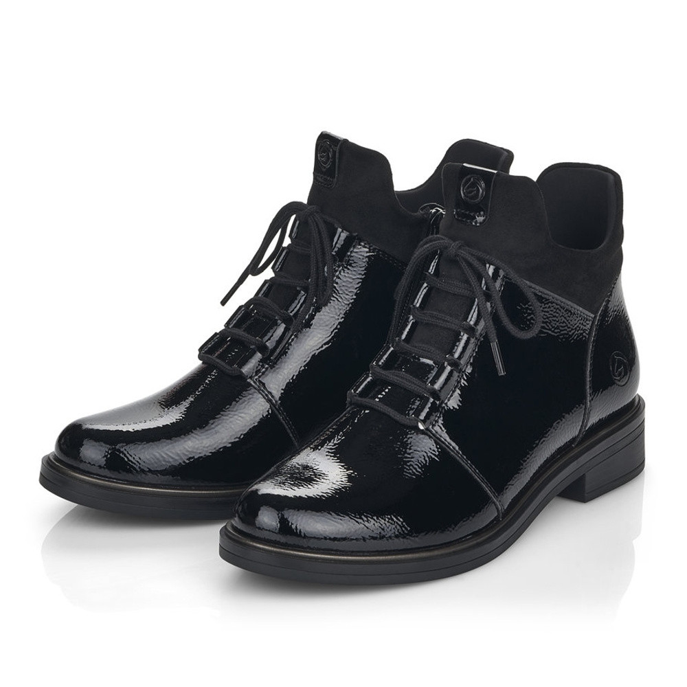 detail Dámska členková obuv REMONTE D8379-02 čierna W1