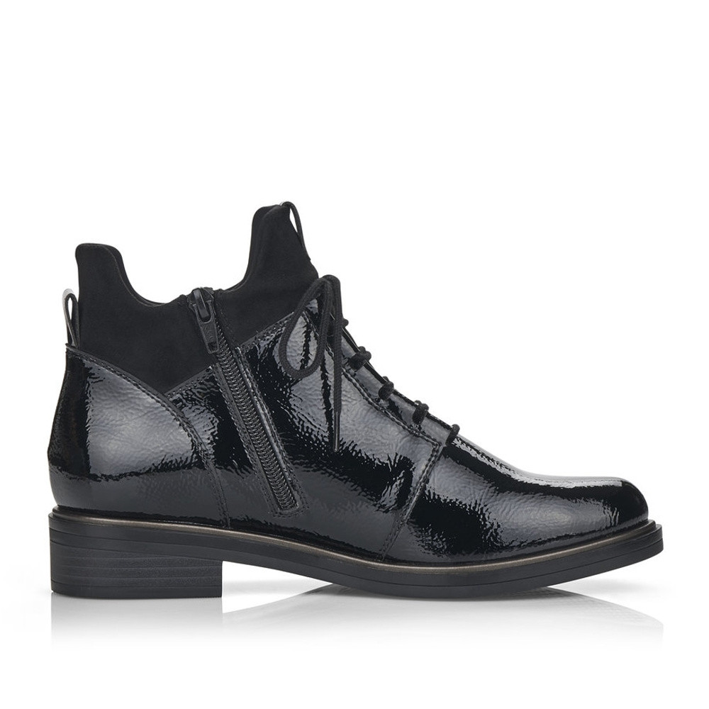 detail Dámska členková obuv REMONTE D8379-02 čierna W1