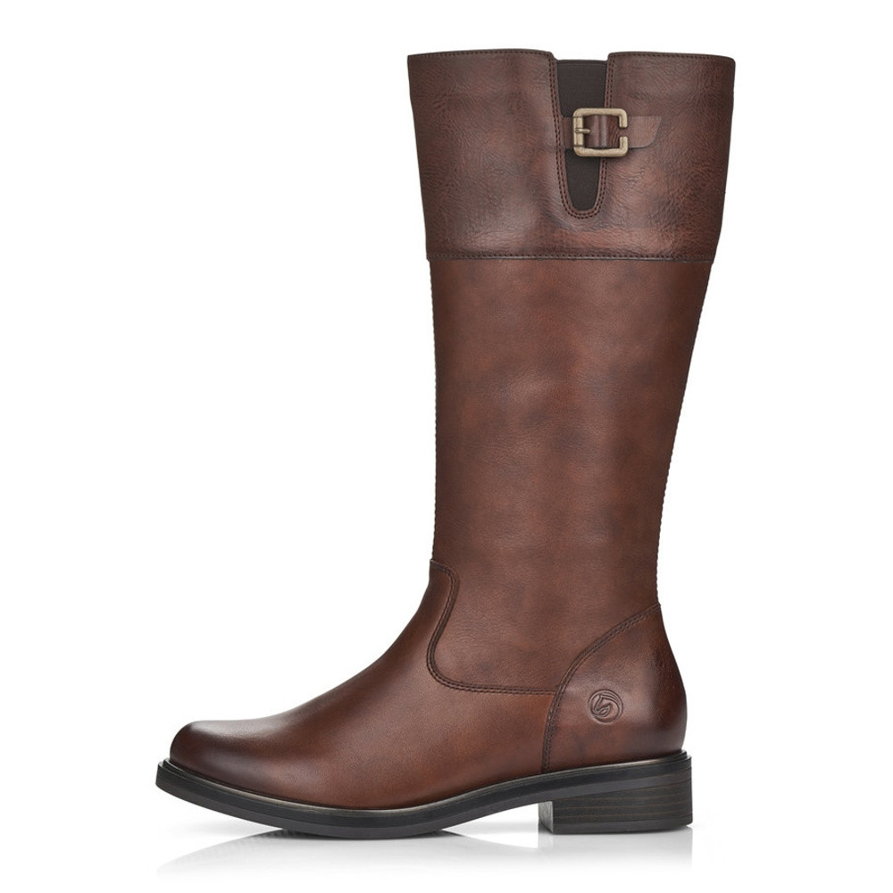 detail Dámské kozačky REMONTE RIE-10301572-W1 hnědá