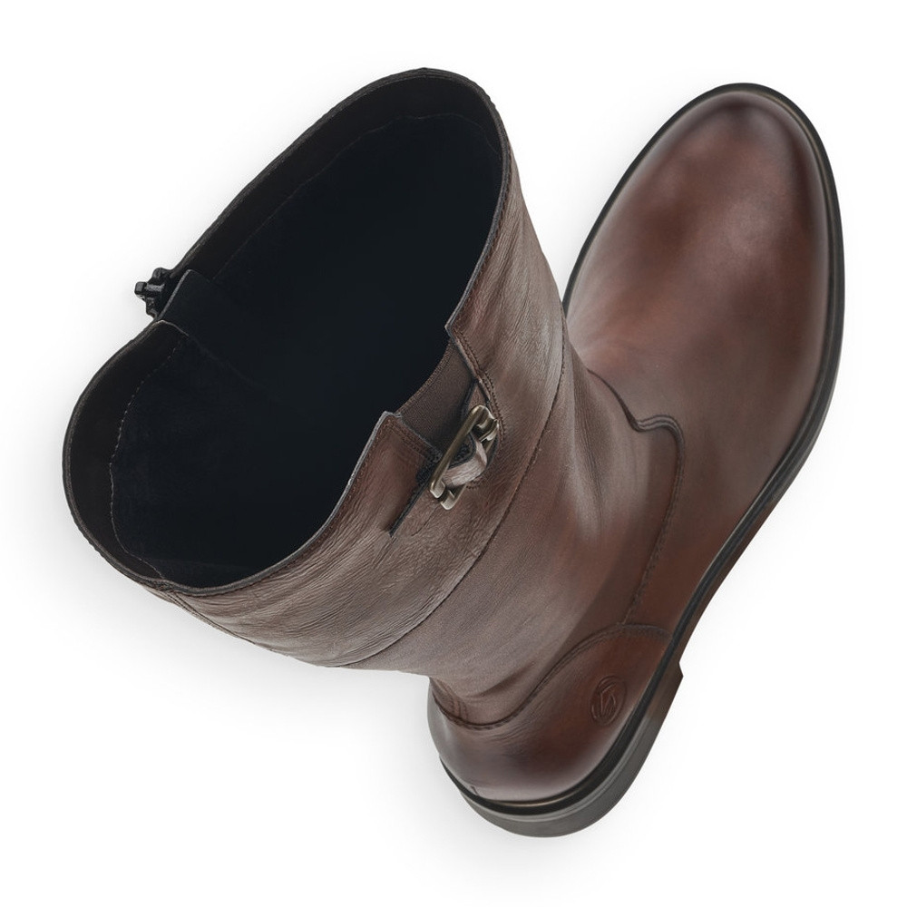 detail Dámské kozačky REMONTE RIE-10301572-W1 hnědá