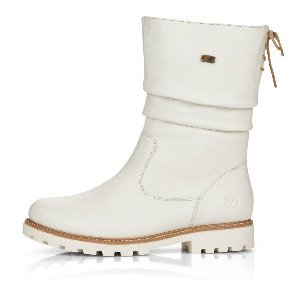 detail Dámská kotníková obuv REMONTE D8477-80 bílá W2