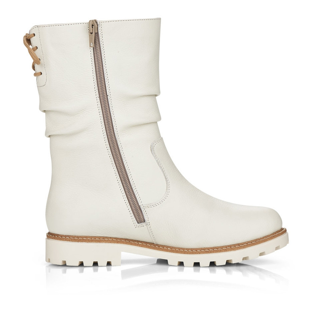 detail Dámská kotníková obuv REMONTE D8477-80 bílá W2