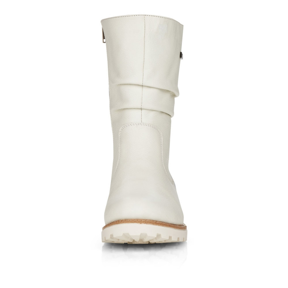detail Dámská kotníková obuv REMONTE D8477-80 bílá W2