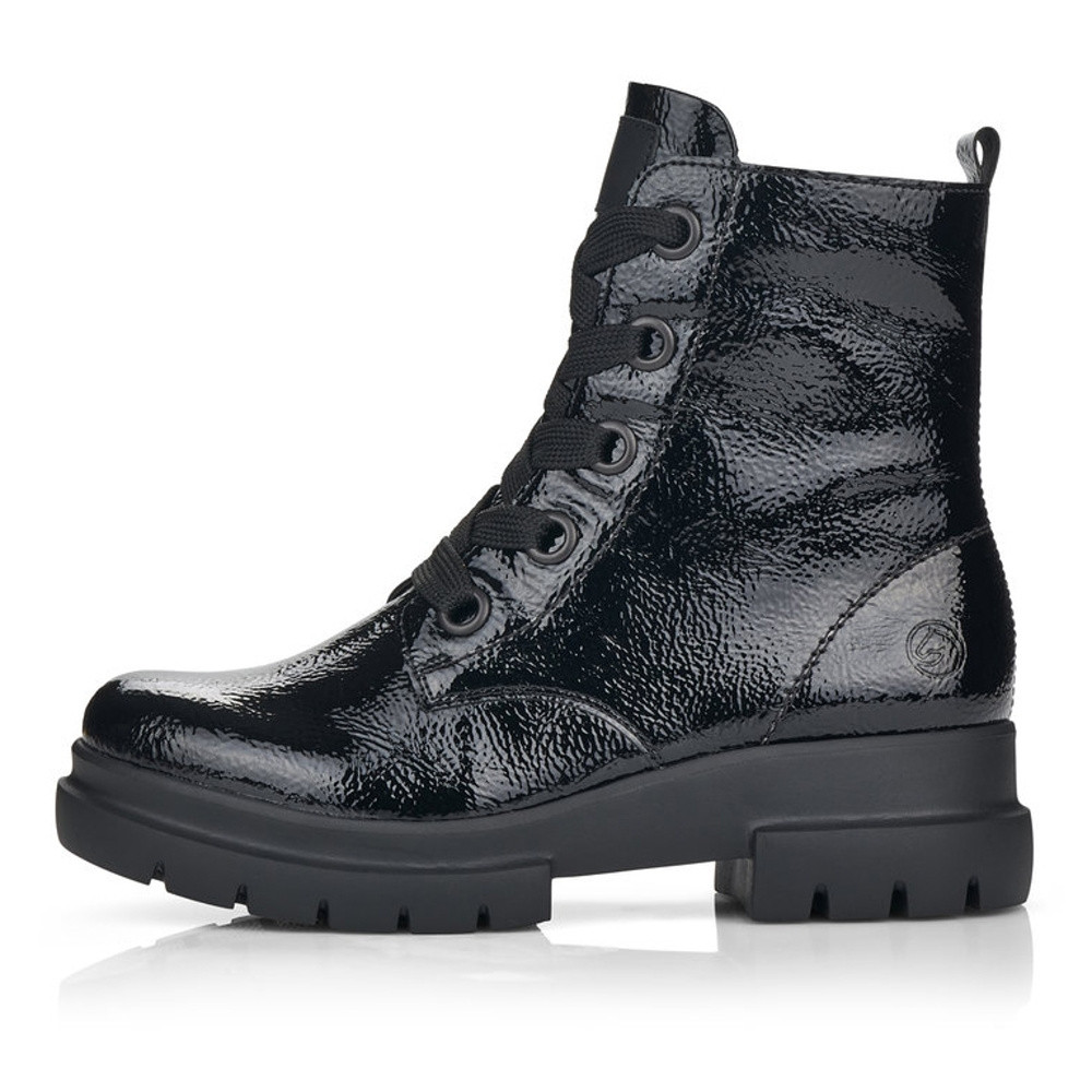 detail Dámská kotníková obuv REMONTE D8970-02 černá W1