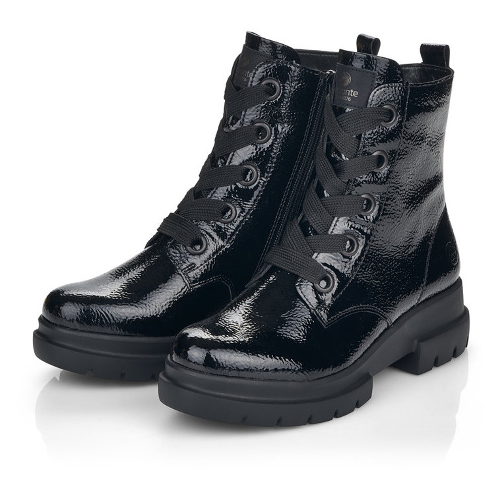 detail Dámská kotníková obuv REMONTE D8970-02 černá W1