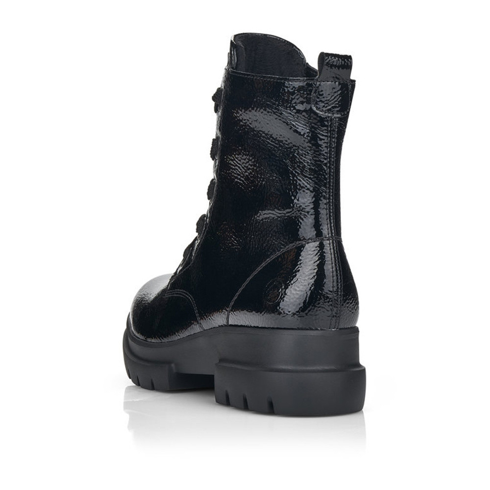 detail Dámská kotníková obuv REMONTE D8970-02 černá W1