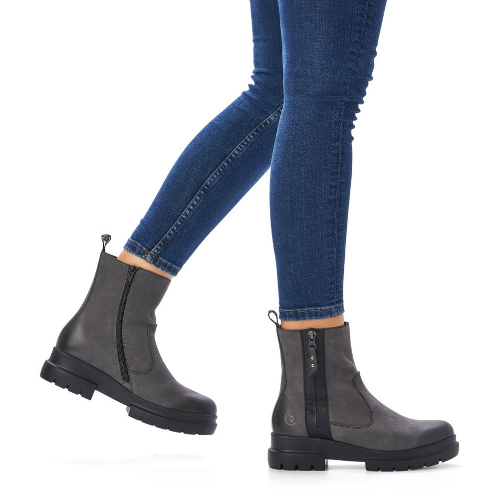 detail Dámská obuv REMONTE RIE-10301596-W1 šedá